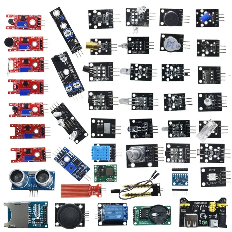 Arduino Sensor Kit 37 Modules Starter - Raspberry Pi , Better Than 37