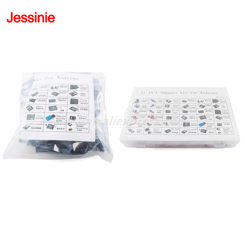Arduino Sensor Kit 37 Modules Starter - 37 in 1 Sensor Modules 37