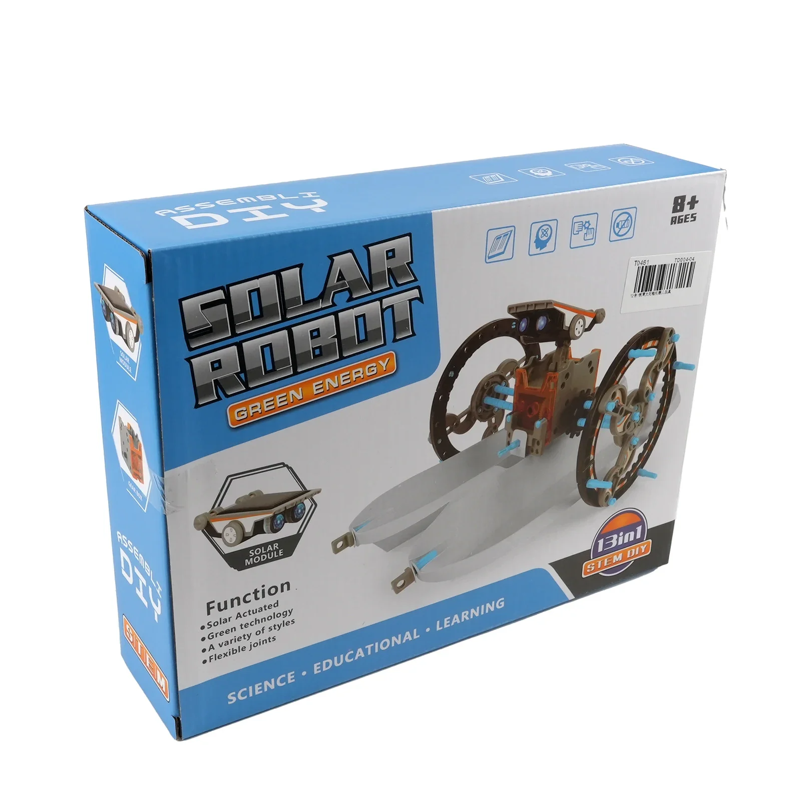 Solar Powered Robot Kit 14 In 1 - 13 in 1 Solar Powered Robot