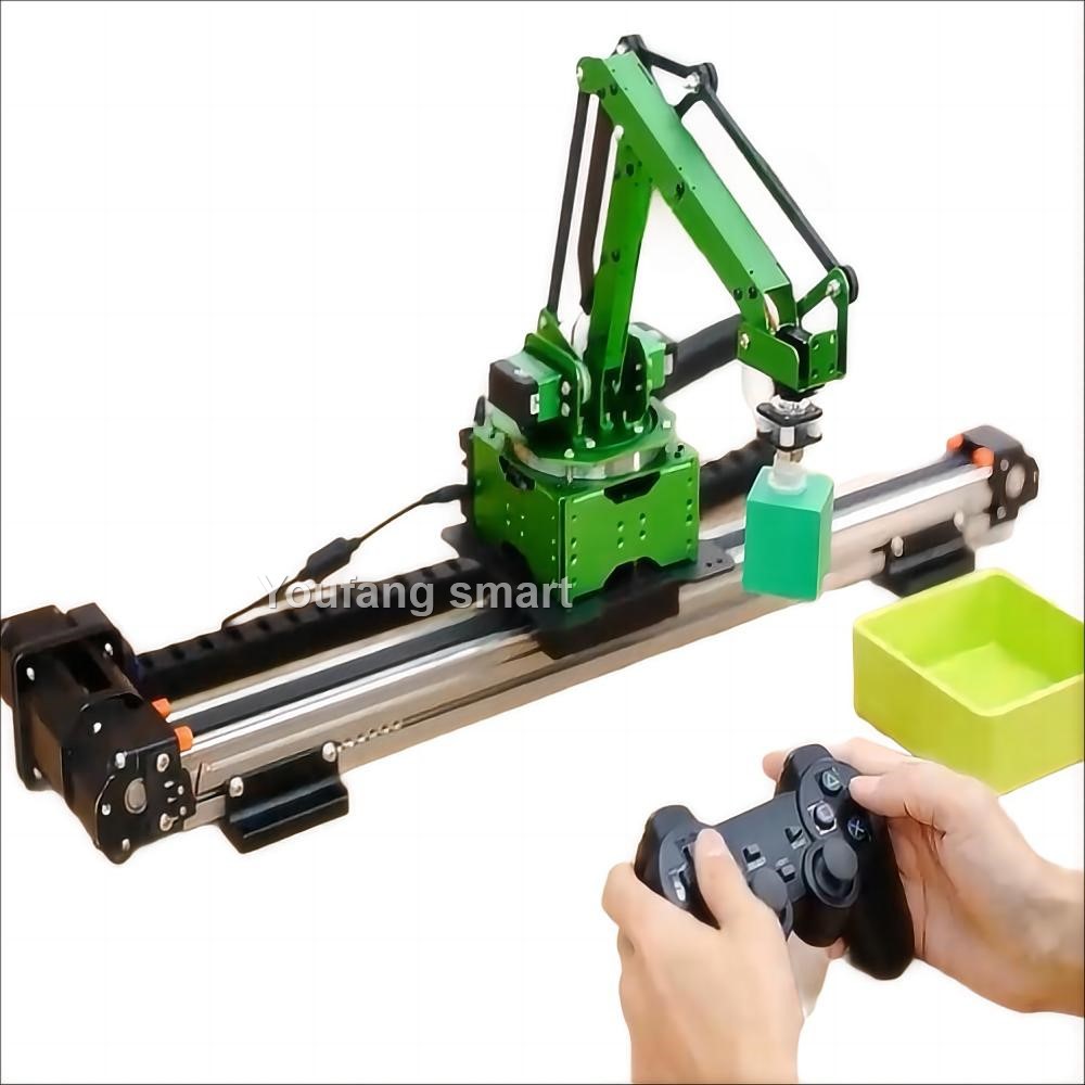 Programmable Robotic Arm Kit Arduino - 5 Axis Robot Arm with Guide