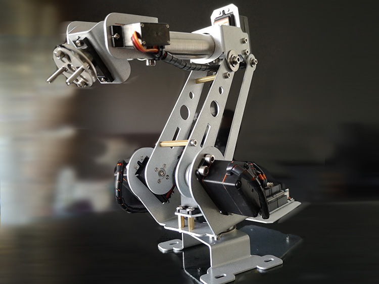 6 Dof Robotic Arm Stainless St - Programmable Robotic Arm Kit Arduino 评论和价格