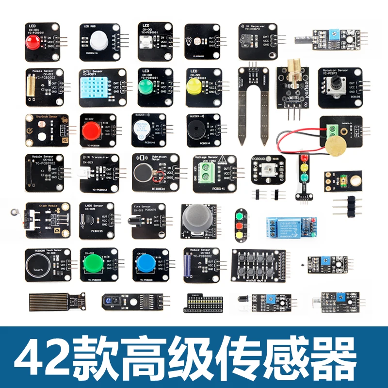 42 Sensor Modules Ultimate Sen - Arduino Sensor Kit 37 Modules Starter 评论和价格