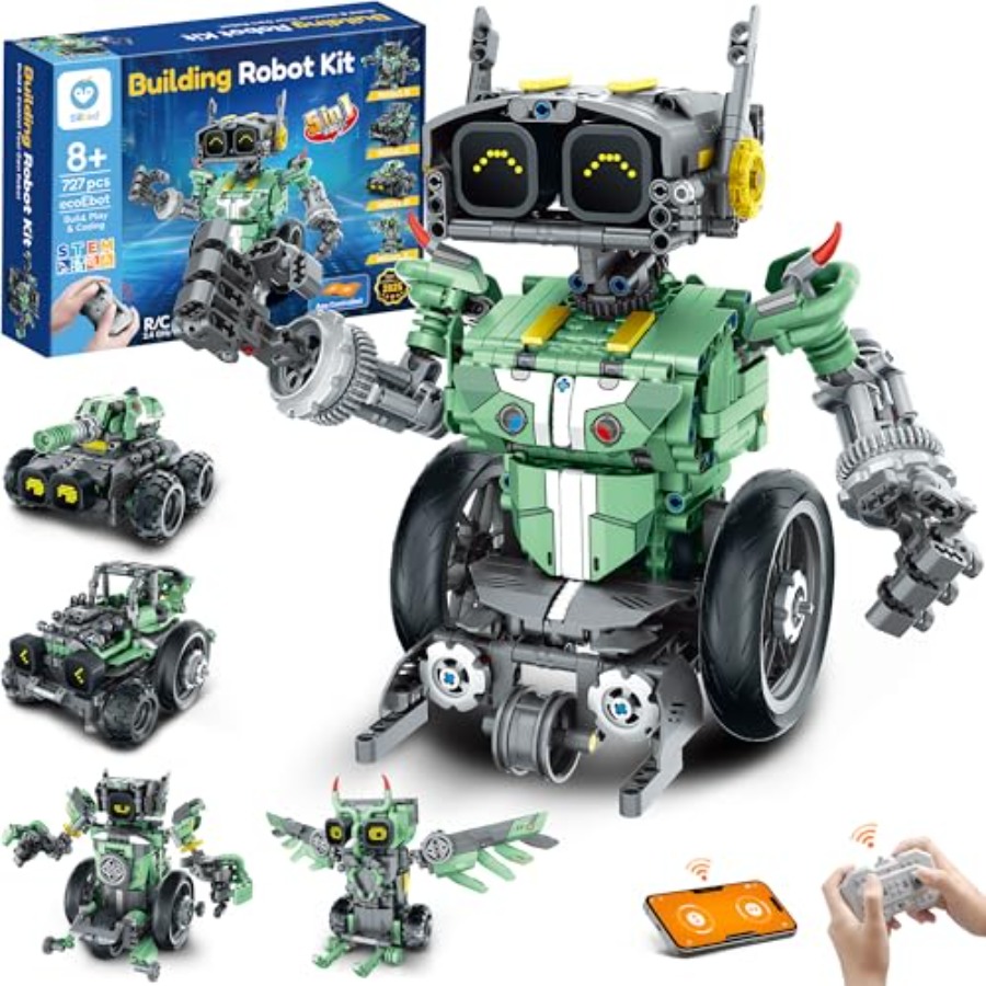 Robot Car Building Kit with Re - Stem Robot Building Kit Coding 评论和价格