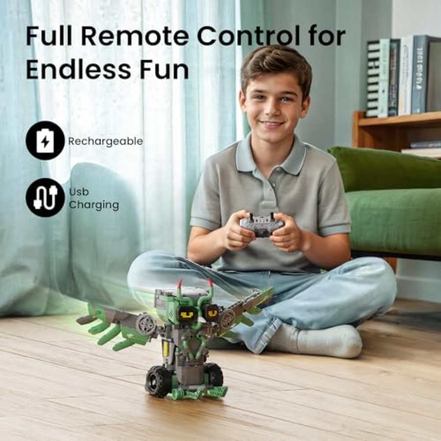 Robot Car Building Kit with Re - Stem Robot Building Kit Coding 评论和价格