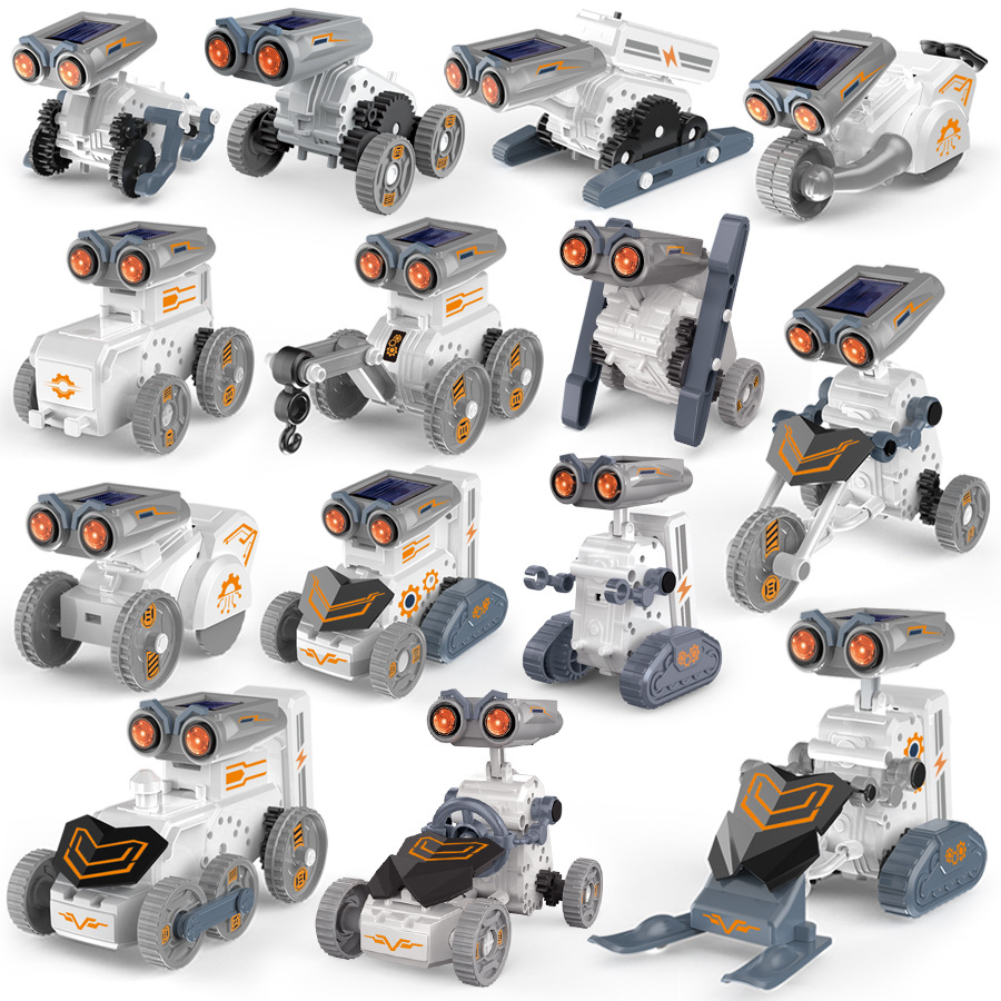 14 In 1 Solar Powered DIY Prog - Solar Powered Robot Kit 14 In 1 评论和价格