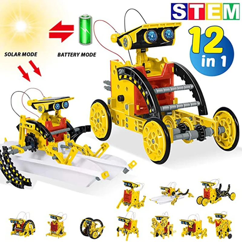 12 in 1 Science Experiment Sol - Solar Powered Robot Kit 14 In 1 评论和价格
