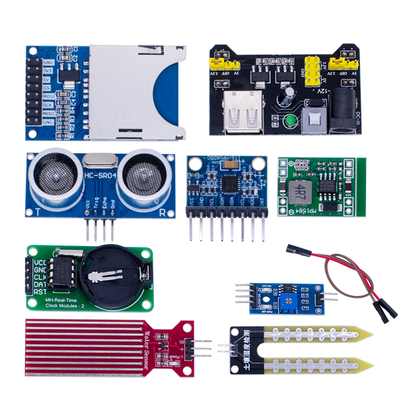 Upgraded 45 in 1 Sensor Starte - Arduino Sensor Kit 37 Modules Starter 评论和价格