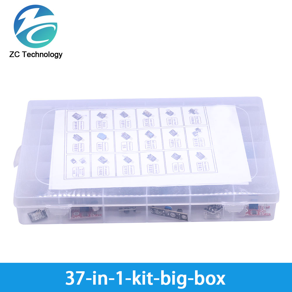 For arduino 45 in 1 Sensors Mo - Arduino Sensor Kit 37 Modules Starter 评论和价格