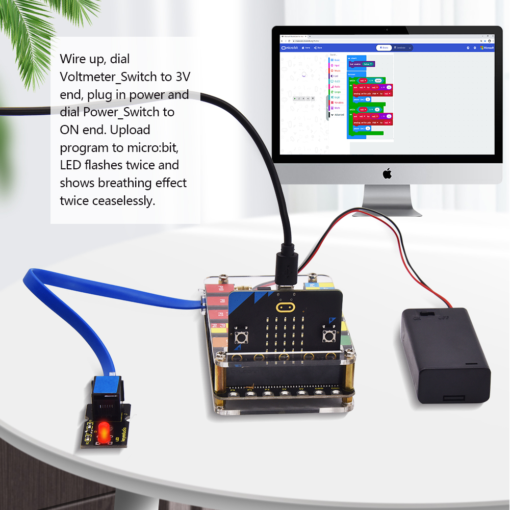 Keyestudio EASY PLUG Super Sta - Micro Bit Stem Educational Starter Kit 评论和价格