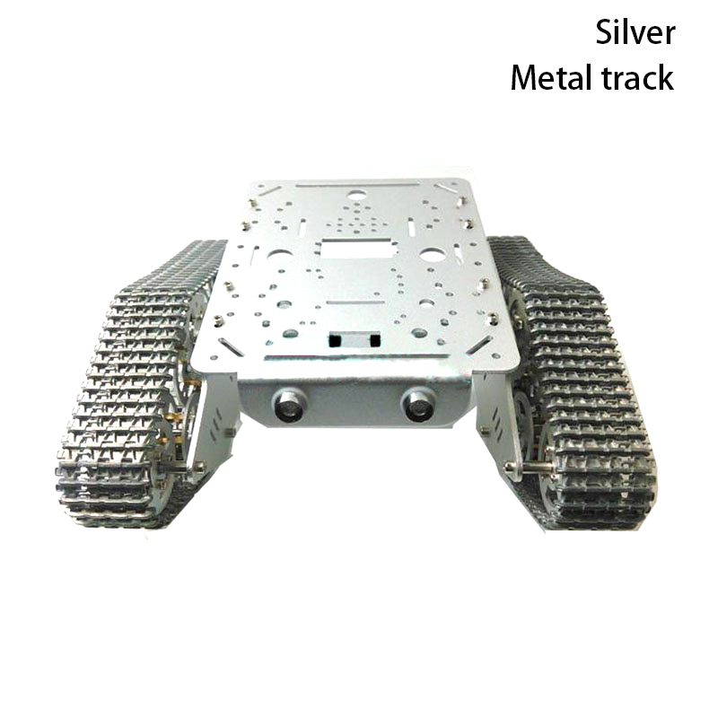 Metal 2WD Tank Chassis with Pl - Programmable Robotic Arm Kit Arduino 评论和价格
