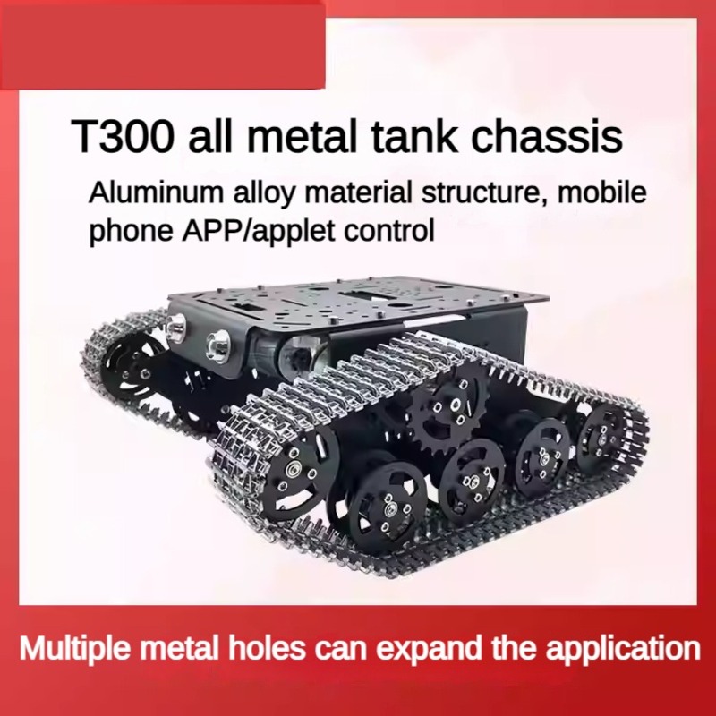Metal 2WD Tank Chassis with Pl - Programmable Robotic Arm Kit Arduino 评论和价格