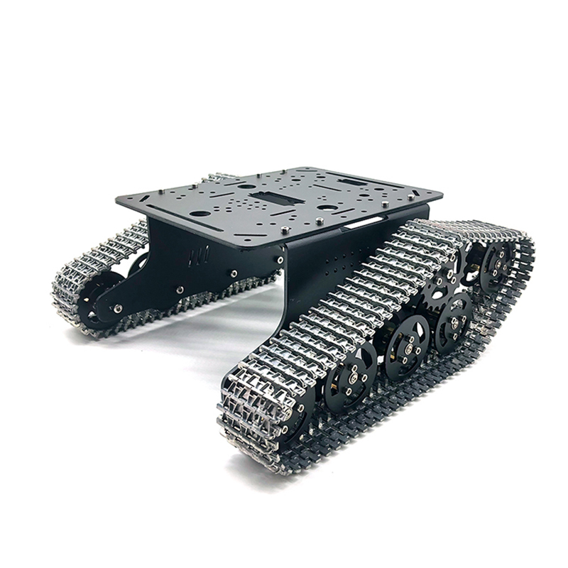 Metal 2WD Tank Chassis with Pl - Programmable Robotic Arm Kit Arduino 评论和价格