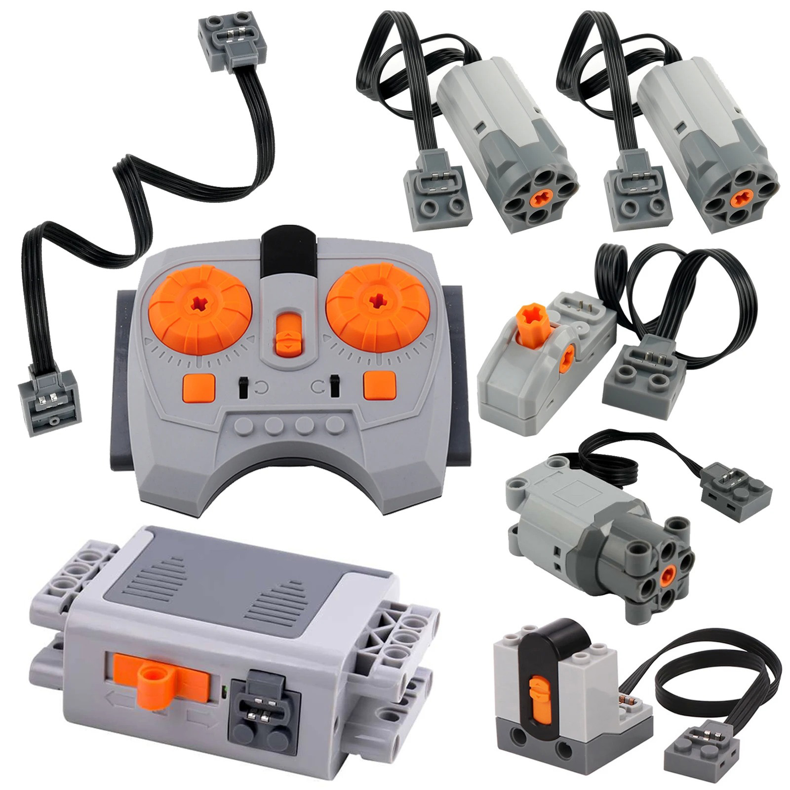 8PCS/LOT MOC Toys Technical El - Electronic Building Blocks Stem Kit 评论和价格