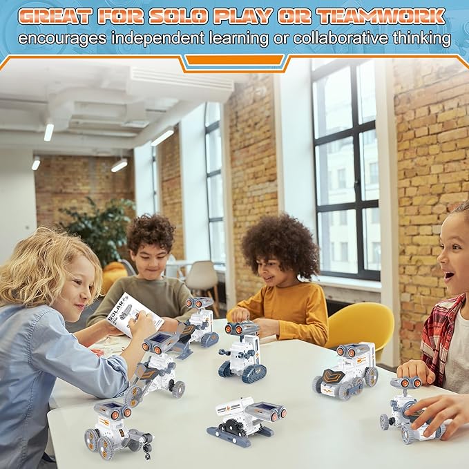 14 In 1 Solar Robot Building K - Solar Powered Robot Kit 14 In 1 评论和价格