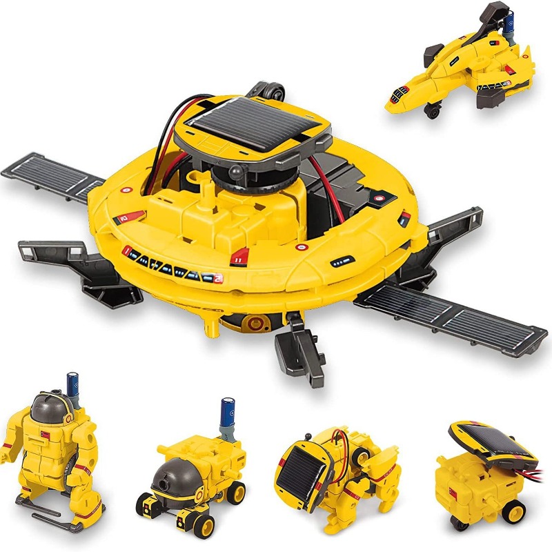 6-in-1 Solar Powered STEM Robo - Solar Powered Robot Kit 14 In 1 评论和价格