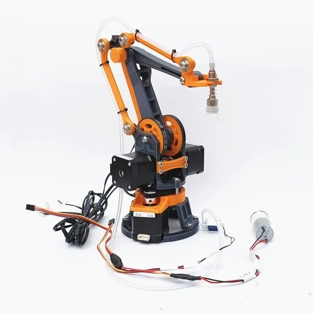 4-Axis Stepper Robot Arm High  - Programmable Robotic Arm Kit Arduino 评论和价格