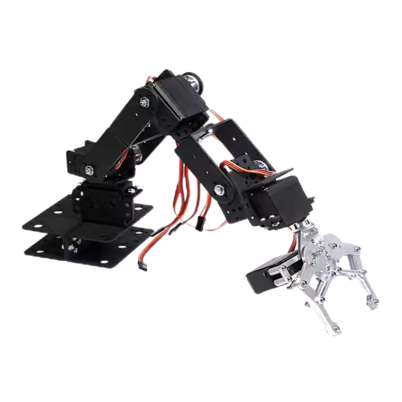 MG996 6 DOF Robot Metal Alloy  - Programmable Robotic Arm Kit Arduino 评论和价格