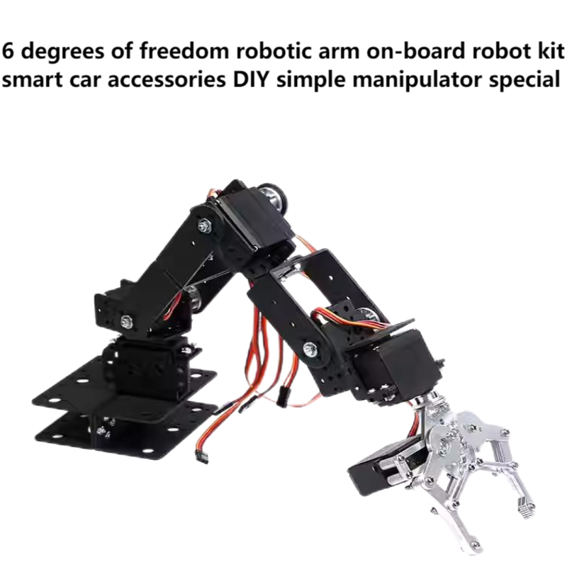 MG996 6 DOF Robot Metal Alloy  - Programmable Robotic Arm Kit Arduino 评论和价格