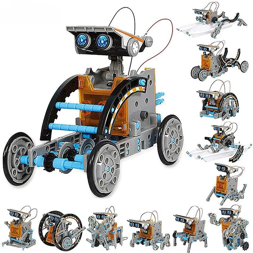 13 in 1 Solar Powered Robot Sc - Solar Powered Robot Kit 14 In 1 评论和价格