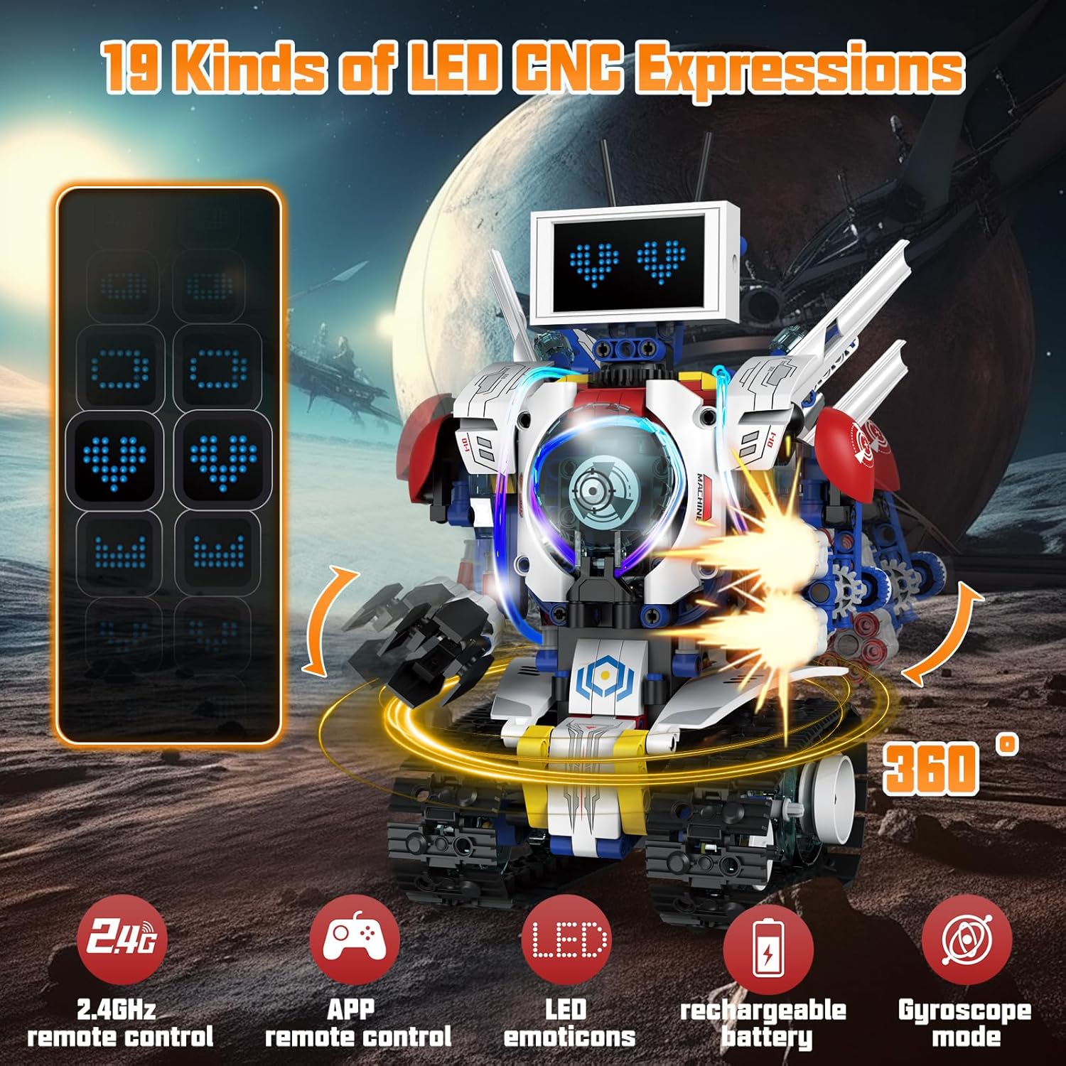 5 in 1 STEM Robot Building Toy - Stem Robot Building Kit Coding 评论和价格