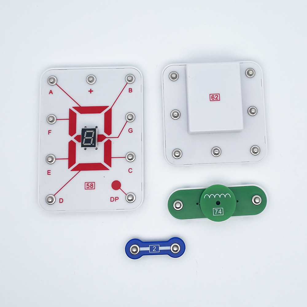 4pcs Circuits Electronics Buil - Electronic Building Blocks Stem Kit 评论和价格
