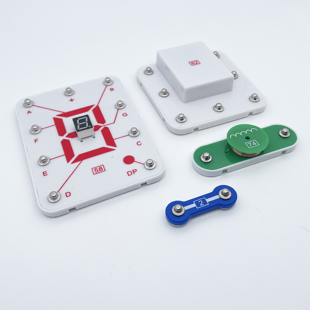 4pcs Circuits Electronics Buil - Electronic Building Blocks Stem Kit 评论和价格