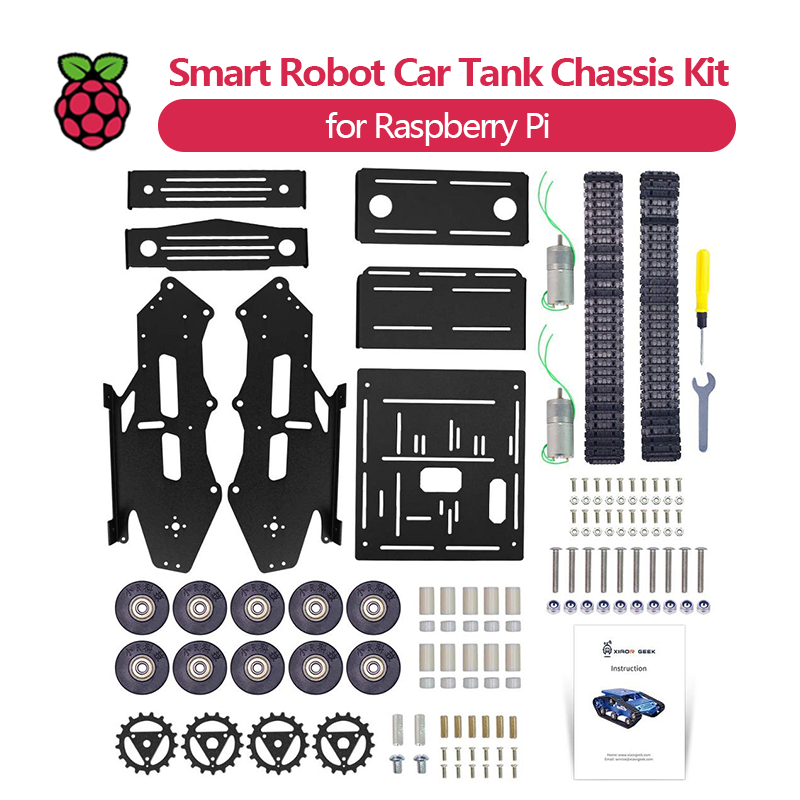 Smart Robot Car Tank Chassis K - Raspberry Pi Robot Platform Tank Chassis 评论和价格
