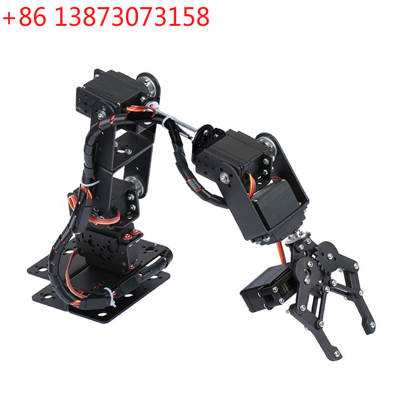 STEAM DIY 6 DOF Robot Metal Al - Programmable Robotic Arm Kit Arduino 评论和价格
