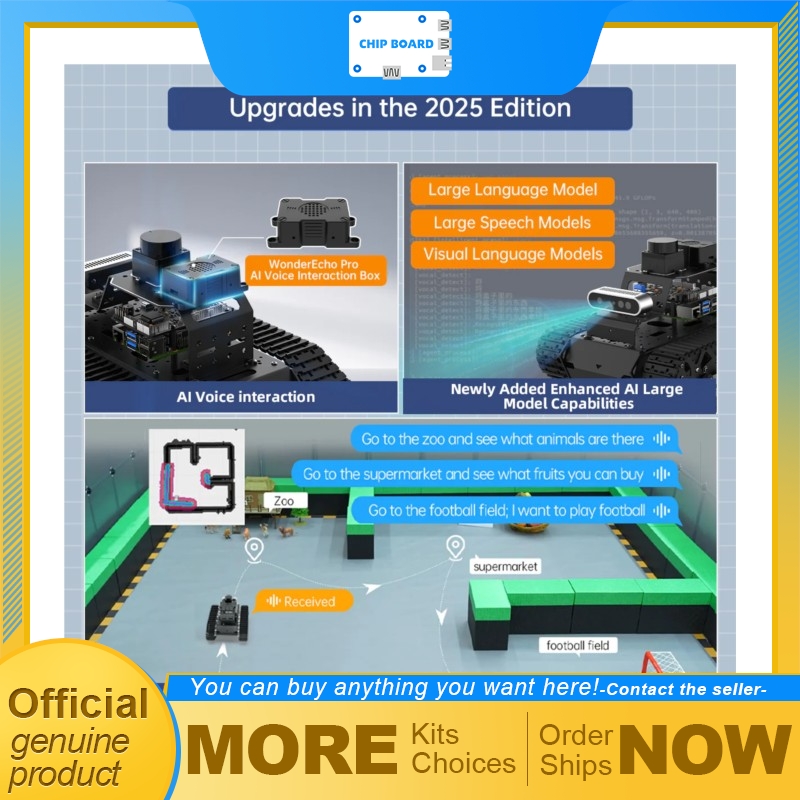 Hiwonder MentorPi T1 Smart Rob - Raspberry Pi Robot Platform Tank Chassis 评论和价格