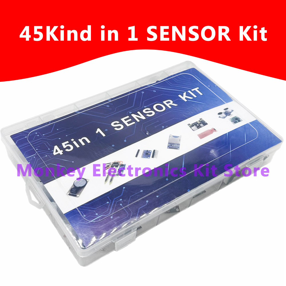 45 in 1 Sensors Modules and  1 - Arduino Sensor Kit 37 Modules Starter 评论和价格