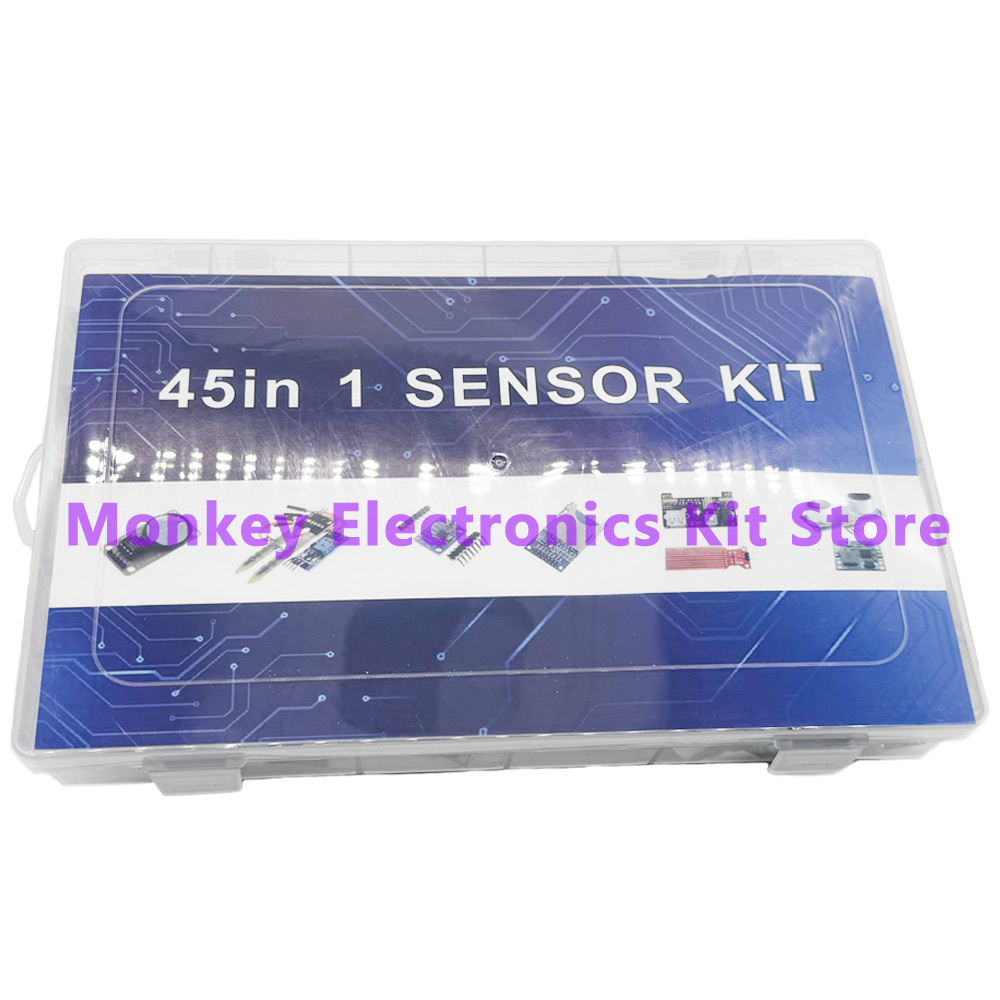 45 in 1 Sensors Modules and  1 - Arduino Sensor Kit 37 Modules Starter 评论和价格