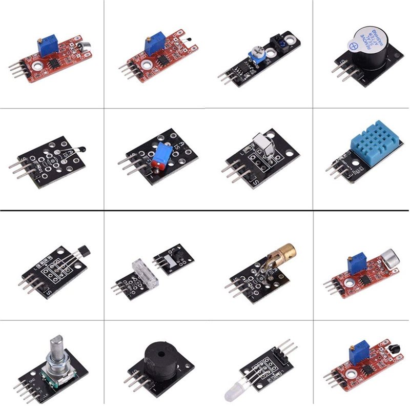 Starter Set Of 37-In-1 Sensor  - Arduino Sensor Kit 37 Modules Starter 评论和价格
