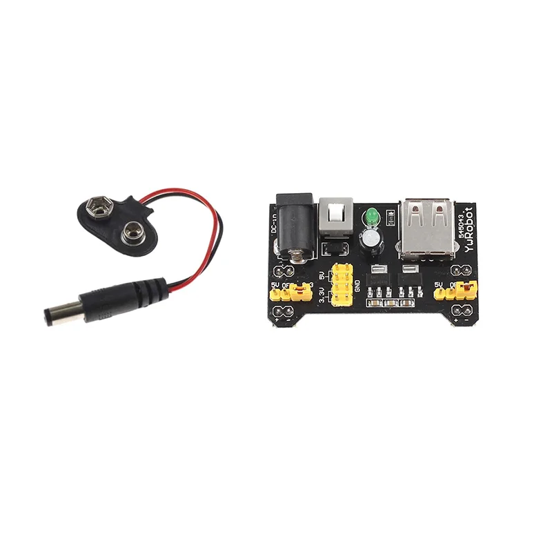 MB102 Breadboard Power Supply  - Breadboard Jumper Wires Power Supply Kit 评论和价格