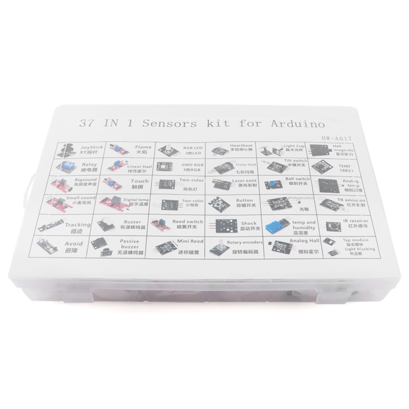 37 in 1 Sensor Modules 37 Kits - Arduino Sensor Kit 37 Modules Starter 评论和价格