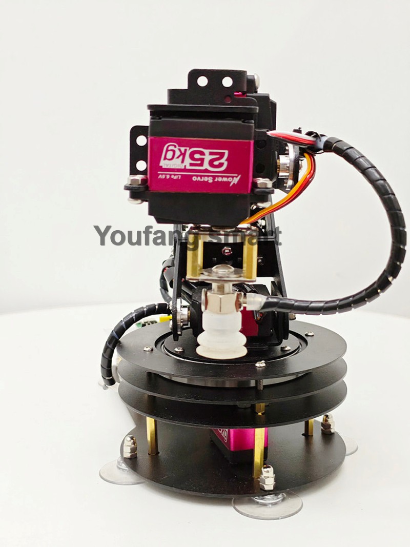 Ps2 Control 5 DOF Robotic Arm  - Programmable Robotic Arm Kit Arduino 评论和价格