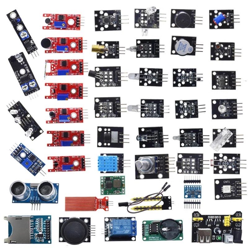 45 in 1 Sensors Modules Starte - Arduino Sensor Kit 37 Modules Starter 评论和价格