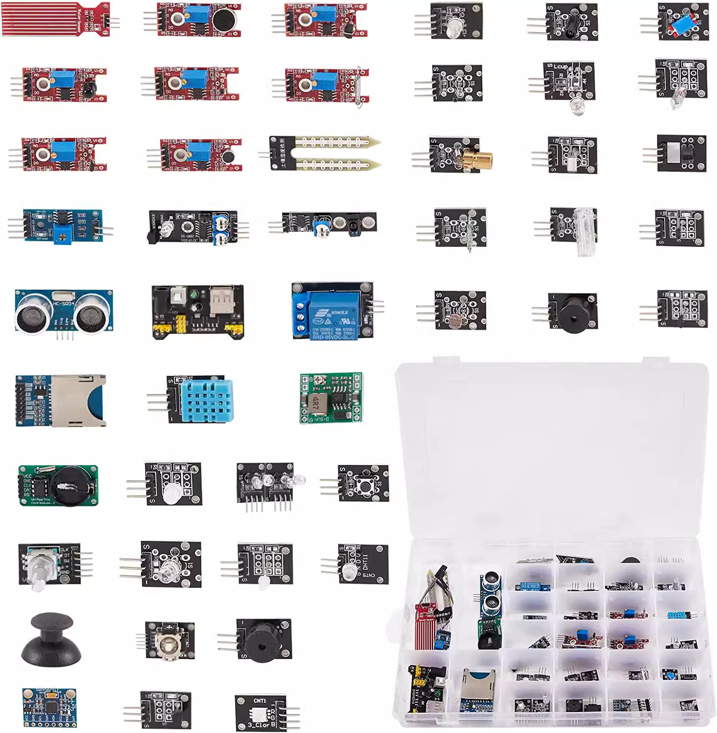 45 in 1 Sensors Modules Starte - Arduino Sensor Kit 37 Modules Starter 评论和价格