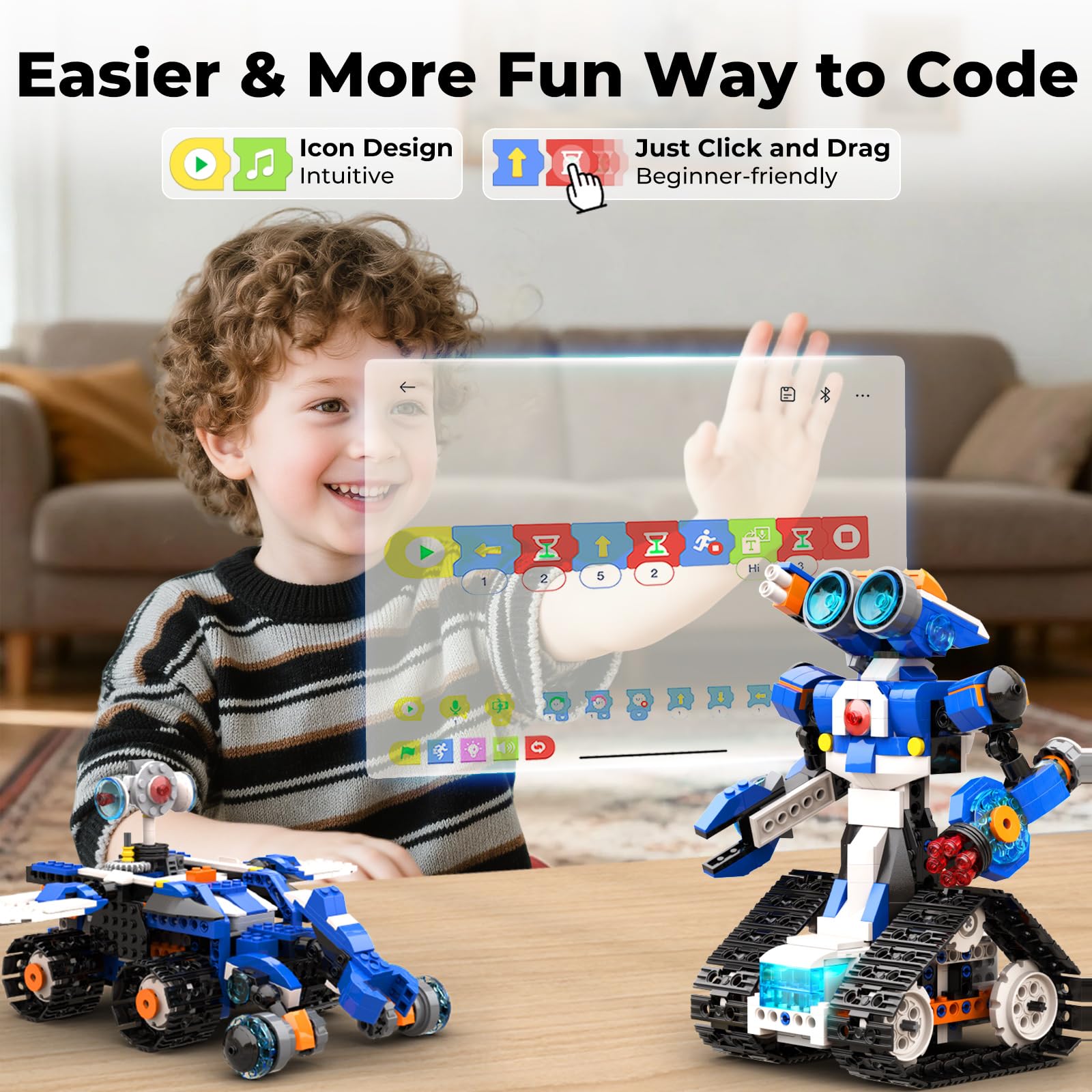 Apitor APP Control STEM Roboti - Stem Robot Building Kit Coding 评论和价格