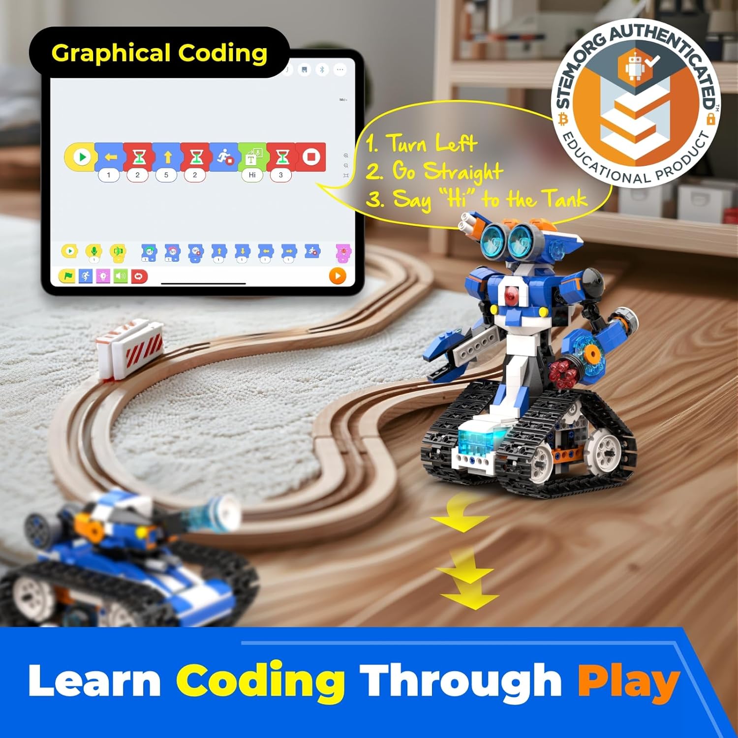 Apitor APP Control STEM Roboti - Stem Robot Building Kit Coding 评论和价格