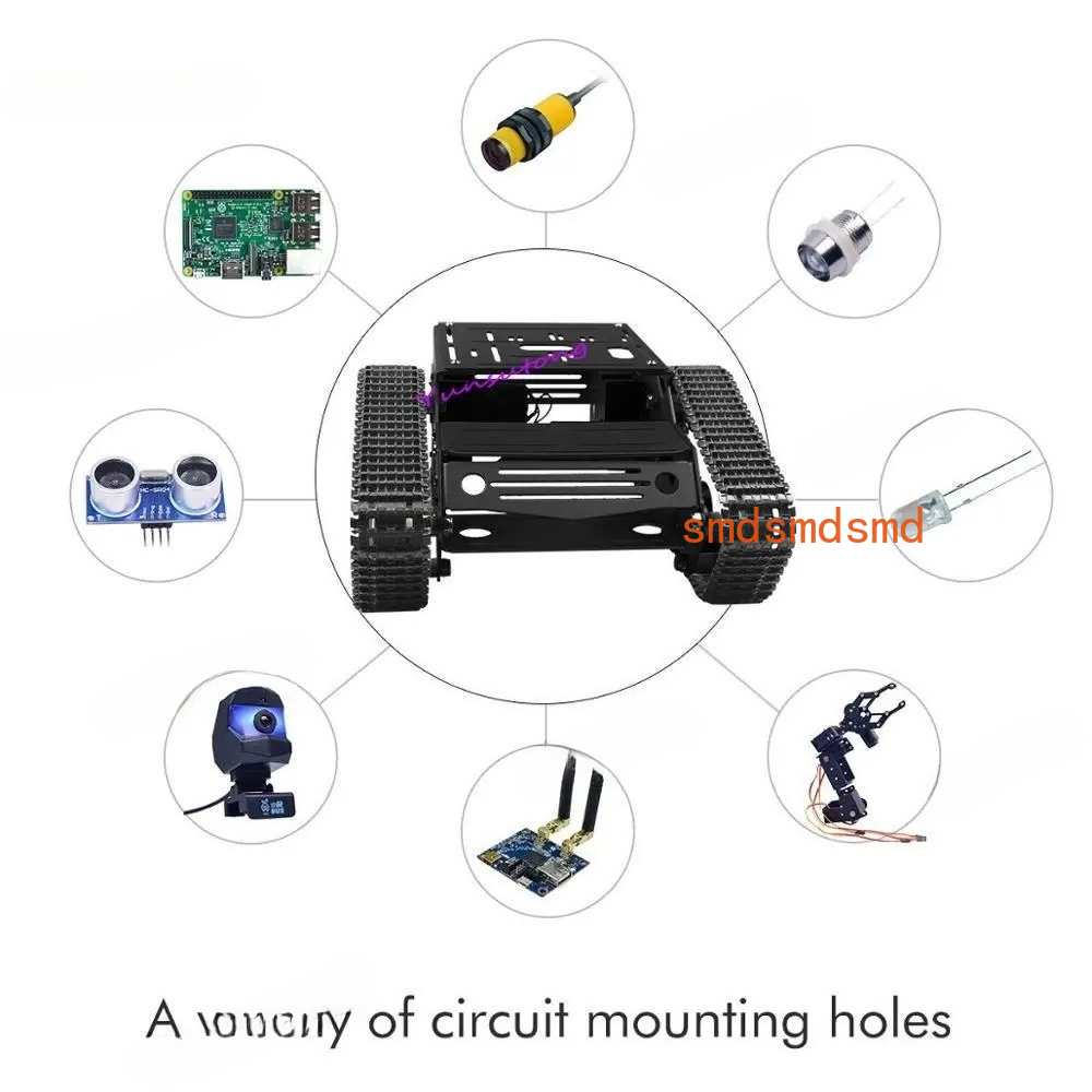 Smart Robot Car Tank Chassis K - Raspberry Pi Robot Platform Tank Chassis 评论和价格