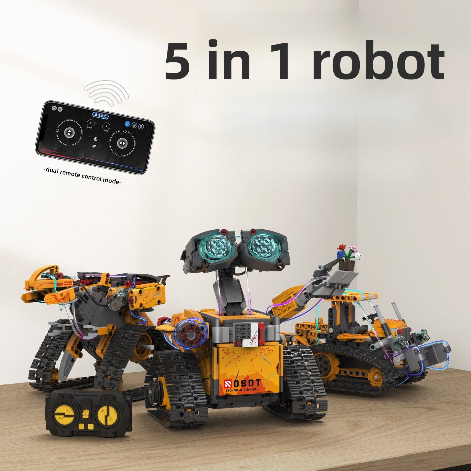 WALL-E Style Programmable Robo - Stem Robot Building Kit Coding 评论和价格