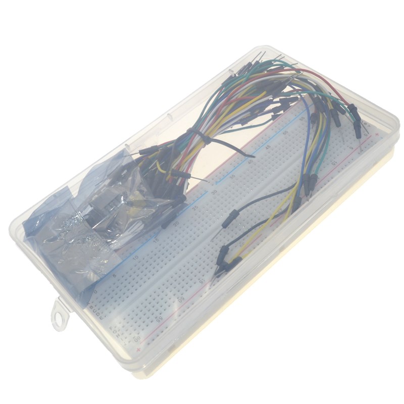 LIZAO MB-102 830 Points Breadb - Breadboard Jumper Wires Power Supply Kit 评论和价格