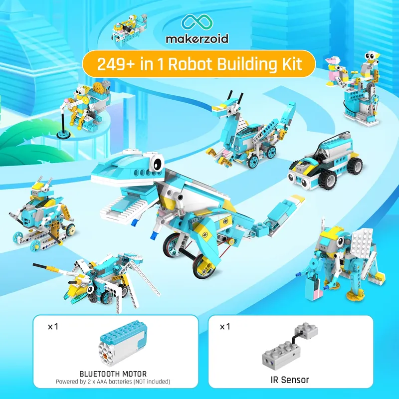 EE1 for 200 in 1 STEM Building - Stem Robot Building Kit Coding 评论和价格