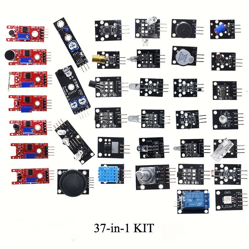 37-in-1 Sensor Module Starter  - Arduino Sensor Kit 37 Modules Starter 评论和价格