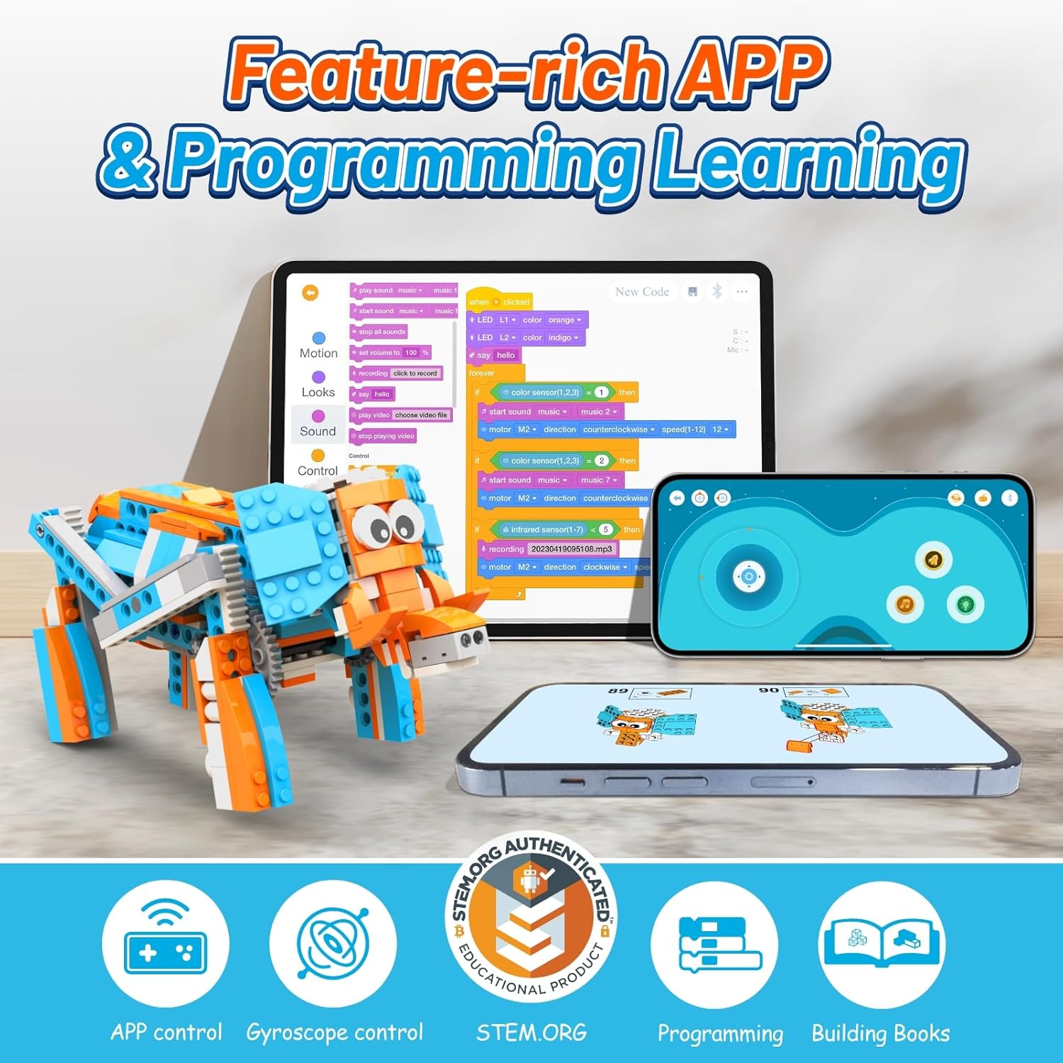 Apitor Robot S 10-in-1 Coding  - Stem Robot Building Kit Coding 评论和价格