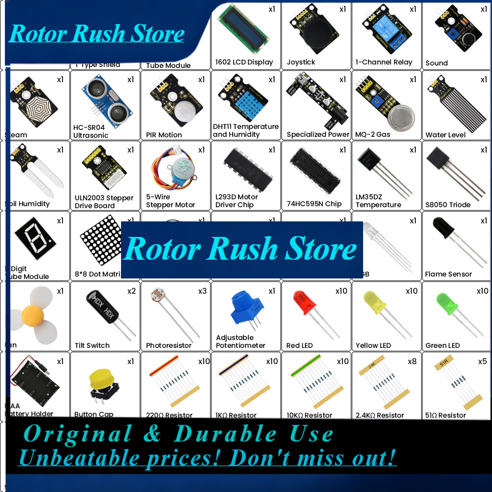 RoRuSKeyestudio Super Starter  - Micro Bit Stem Educational Starter Kit 评论和价格