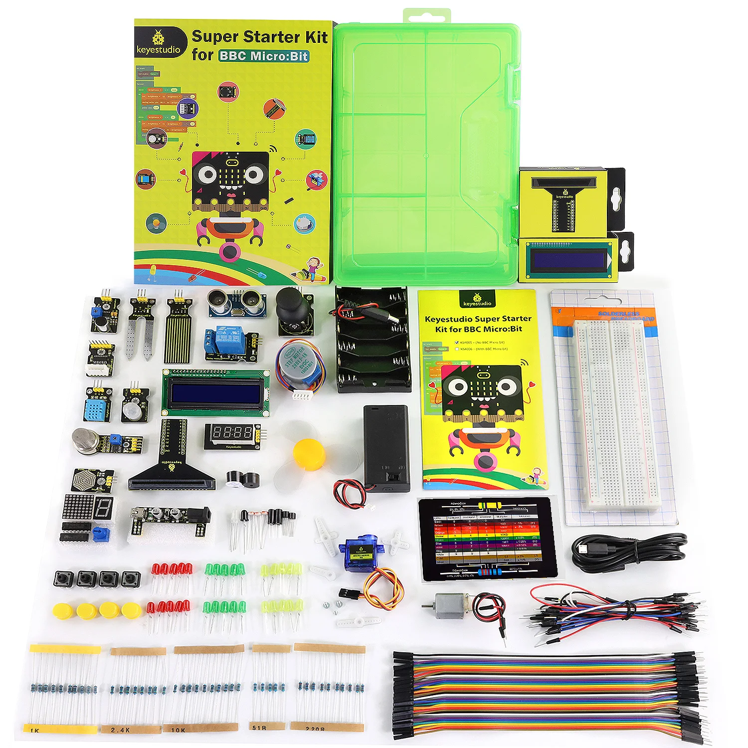 RoRuSKeyestudio Super Starter  - Micro Bit Stem Educational Starter Kit 评论和价格