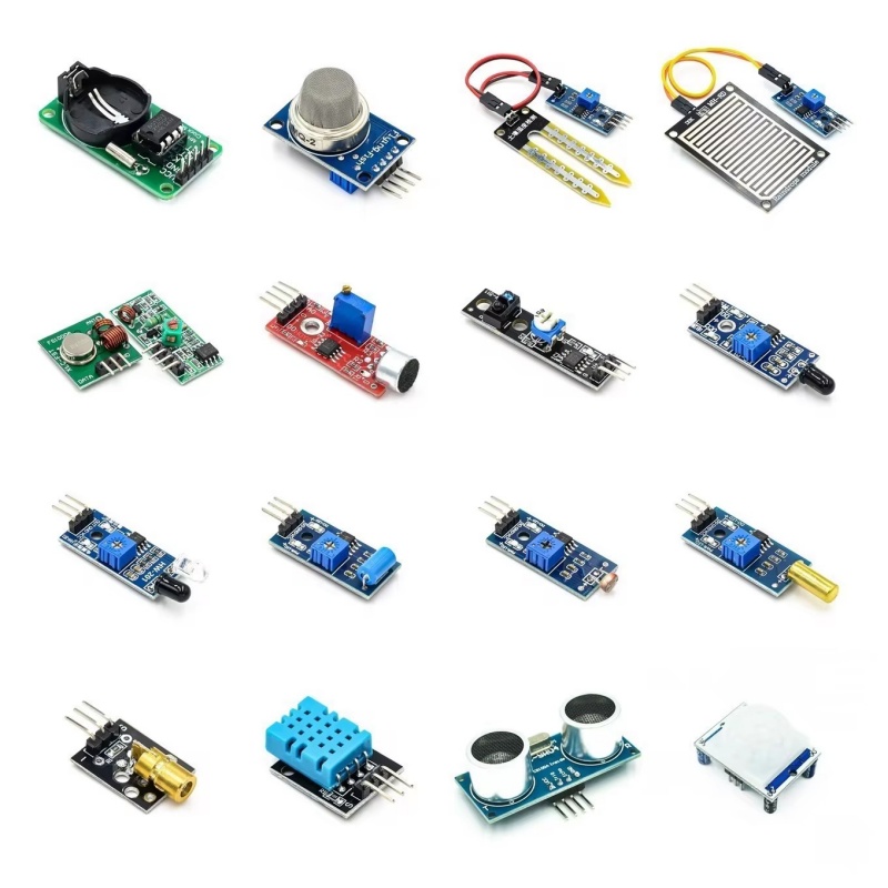 45 in 1 Sensors Modules 16 Kin - Arduino Sensor Kit 37 Modules Starter 评论和价格