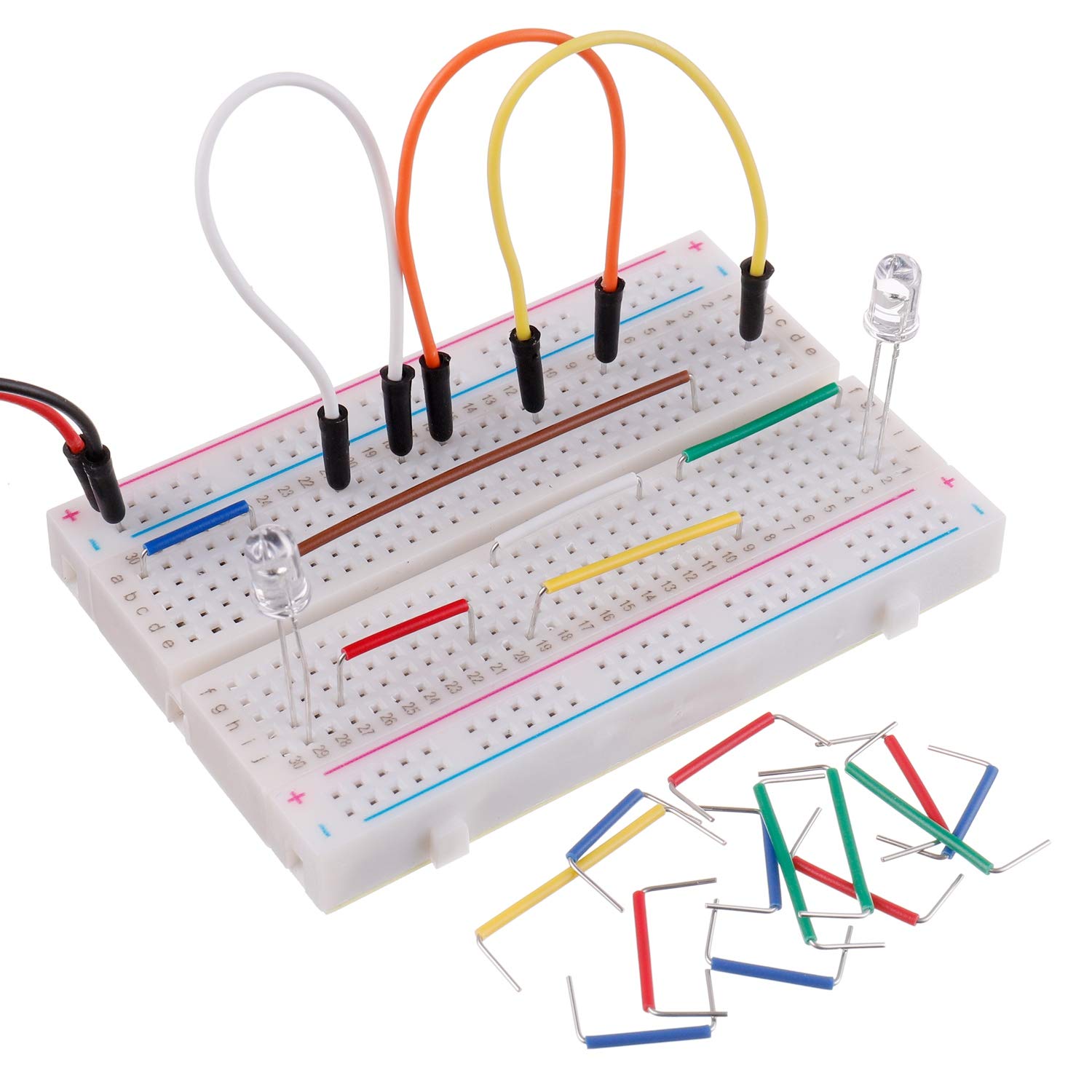 MB-102 Breadboard Power Module - Breadboard Jumper Wires Power Supply Kit 评论和价格