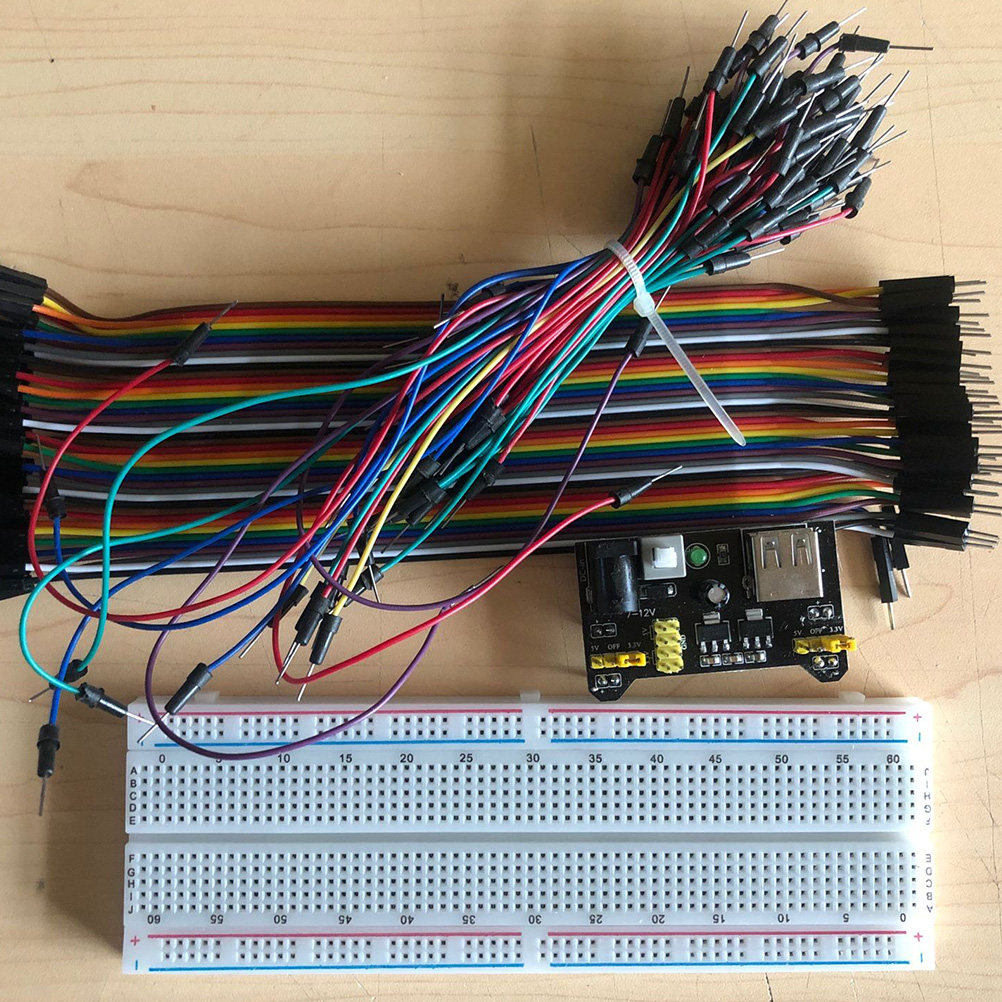 830-Point Breadboard Jumper Wi - Breadboard Jumper Wires Power Supply Kit 评论和价格